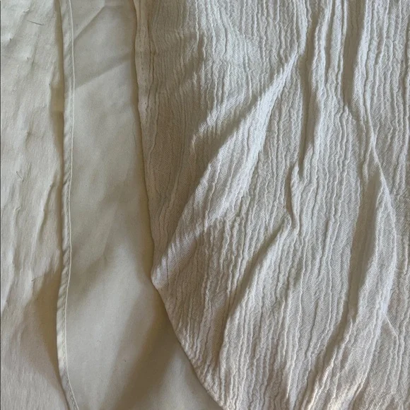 RACHEL Rachel Roy Cream gauze crochet midi summer beach pool dress - Picture 10 of 10